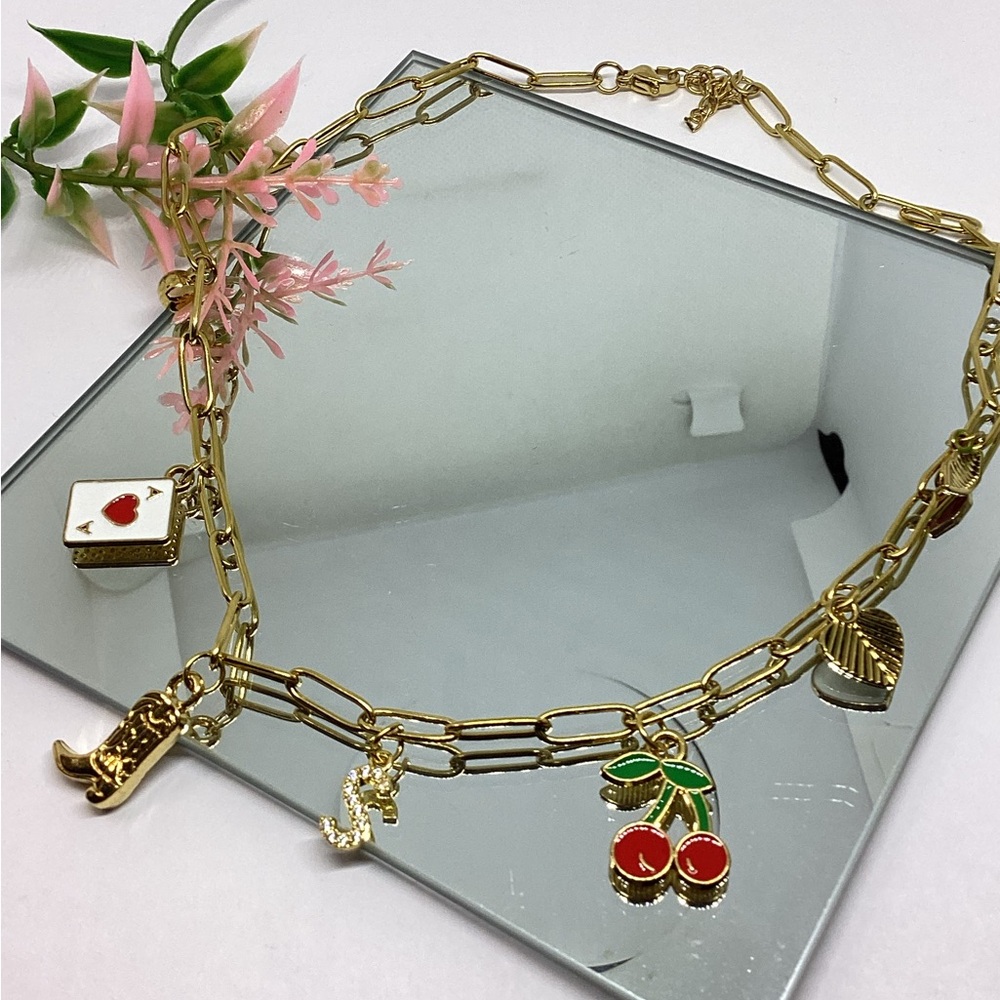 Cherry Charm Necklace